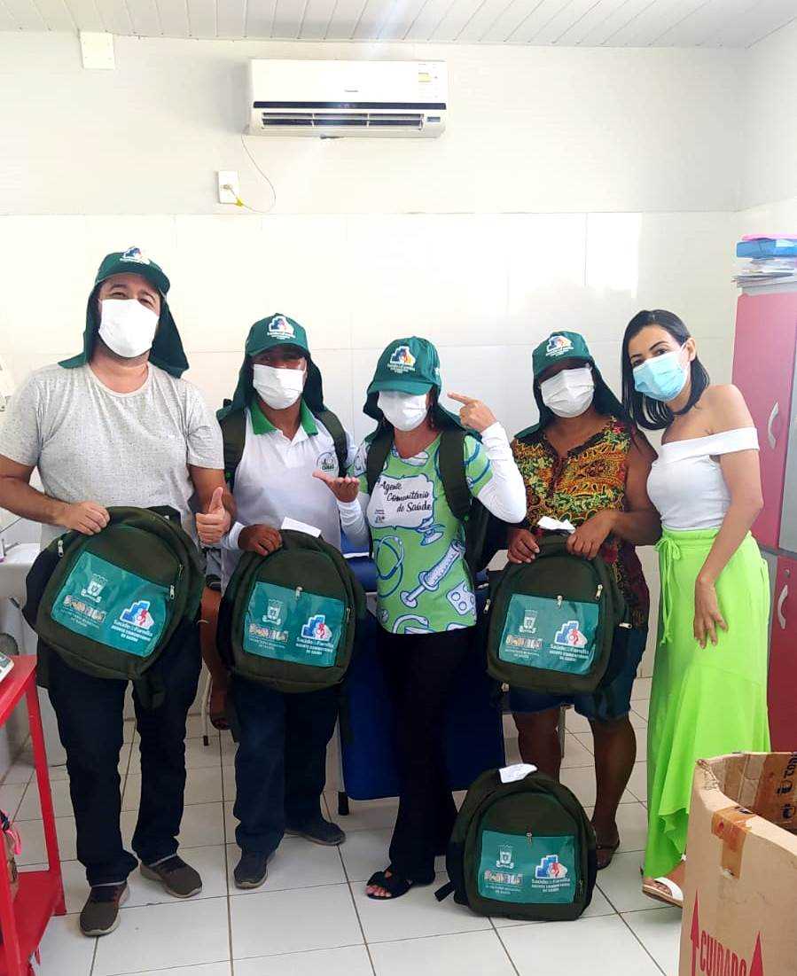 Camacã: Secretaria de Saúde faz entrega de kits de material de trabalho para Agentes Comunitários de Saúde